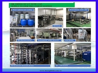 Thi công lắp đặt hệ thống xử lý nước cấp