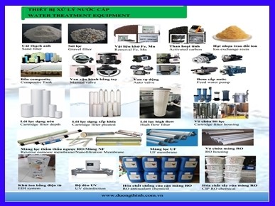 Vật tư thiết bị xử lý nước cấp